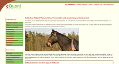 Desktop Screenshot of equoni.de