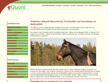Tablet Screenshot of equoni.de